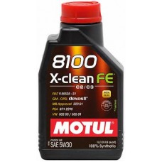 104775 Моторное масло *MOTUL 5W30 8100 X-CLEAN FE 1
